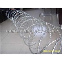 Short barb razor wire/cross razor barbed wire BTO22