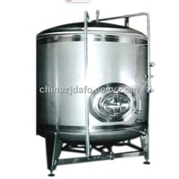 Stainless steel brew storage tank