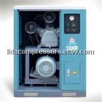 Stational quiet air compressor with cabinet QW-0.90