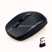 Wireless 2.4G Laptop Computer PC Optical Mouse Mice For Windows XP\7/Vista Black