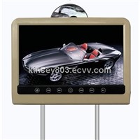 car headrest pillow monitor with DVD