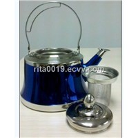 colorful whistling kettle