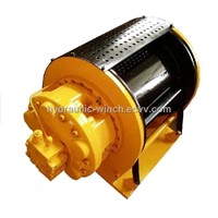 compact hydraulic winch for drilling rig