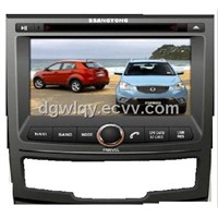 in-dash/touch screen car dvd android with gps for Ssang Yong Korando