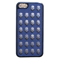 metal skull decorations case for iPhone 5