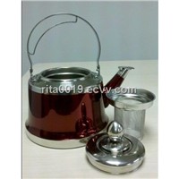 whistling kettle with color