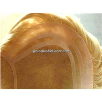 lace front hair replacement for men/ hair toupee
