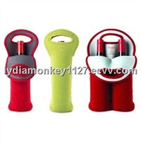 neoprene Can Cooler China-1049 single or double style pls choose neoprene red wine bottle bags