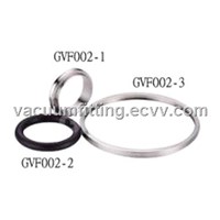 Center &amp;amp; outer ring &amp;amp; O-ring (Viton) for vacuum system and semiconductor equipment