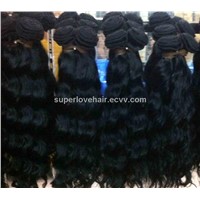 unprocessed virgin hair malaysian straight body wave curly machine tied hair weft