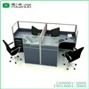 D3-Fashionable aluminium glass office partition