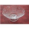 Glass dish  and fruit plate