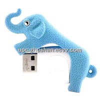 Hot Gifts Elephant Cartoon USB Flash Mass Storage