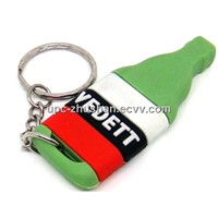 Keychain Silicon Customized Cup Shaped USB Flash Pen Drive