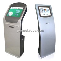 17 inch touch screen  queue management system kiosk  in shenzhen  Juumei