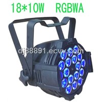 18x10W RGBWA 5 in1 Super Brightness LED Par 64 Stage Light