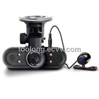 1.5inch Dual Cam GPS Car DVR camera