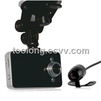 2.7inch Dual Cam Car DVR - Supporting 8 Languages