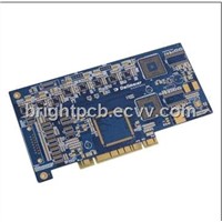 4-layer PCB with ENIG/Gold Finger Surface Finish, 1.6mm Board Thickness