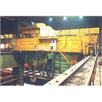 Casting overhead crane for carry steel ladle