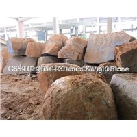 China G654 padang dark granite cubic stone