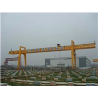 Double girder gantry cranes for precast girder lifting