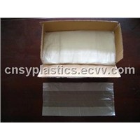 HDPE transparent Plastic Flat food bag