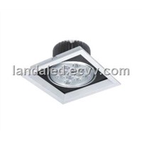 High Quality LED Grille Ceiling Lamp LED3112WH-12*1W