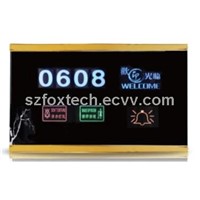Hotel Touch Doorbell Display, Touch Screen LCD Display, Outdoor LED Display FDS-010G