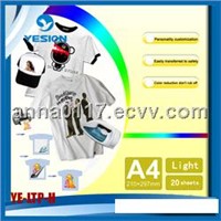 Laser  Transfer Paper For  Light Clothing