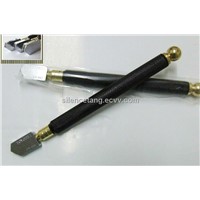 Metal handle glass cutter,Oiling Rolling glass cutting tools,Stained glass knife