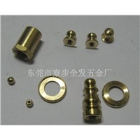 Min CNC custom turning hexagon nuts,brass button,decoration parts