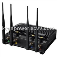 Mobile Phone Jammer and WiFi Jammer with Four Bands Sj8010