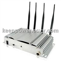 Portable Mobile Phone Cell Phone GPS GSM Signal Jammer SJ8019
