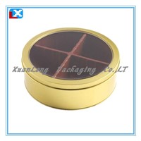 Round Tin Box for Candy/Gift/XL-3035