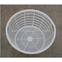 Round plastic crate &amp;amp; basket