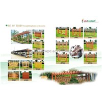 WPC fencing , railing,leisure products,Composite board