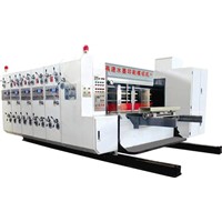 automatic flexo printing slotting machine