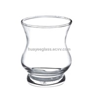 glass candle holders/glassware factory/candle stand/candle glasware/made in china