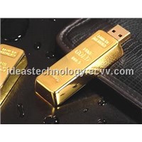 Golden Bar USB Flash Drive for Vip Buiness Customer