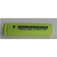 lithium ion cylindrical 18650 2200mAh batteries