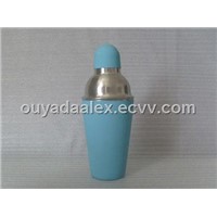 rubber painted colorful cocktail shaker for promotion gift