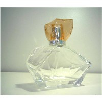 special glass perfume bottle with nice cap