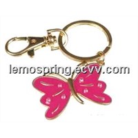 promotional key chain/good qualtiy/butterfly design