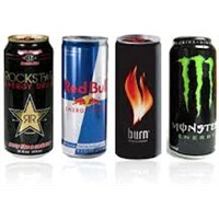 energy drinks,soft drinks
