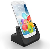 Cover-mate Dual Dock Data Sync 2nd Battery Cradle for Samsung Galaxy S4 i9500