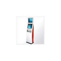 19 inch Floor standing internet kiosk terminals with dual display (K24S-dual)