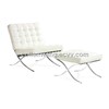 Barcelona Chair stainless lounge chair outdoor furniture