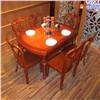 Classic Wooden Dining Round Fold Table Set  T253