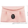 Fashion Mini Pink Satin Fabric Cosmetic Bag
